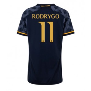 Real Madrid Rodrygo Goes #11 Dámské Venkovní Dres 2023-24 Krátký Rukáv